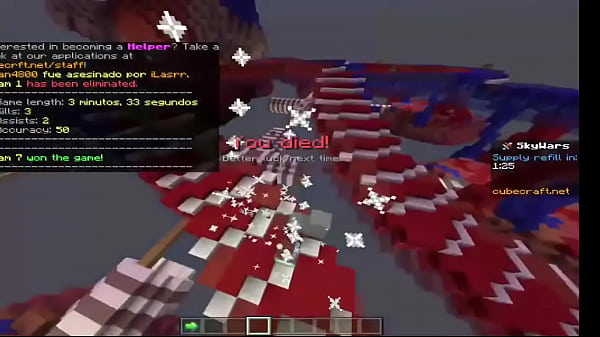 Nos pegan tremenda cachada en minecraft pero remontamos 