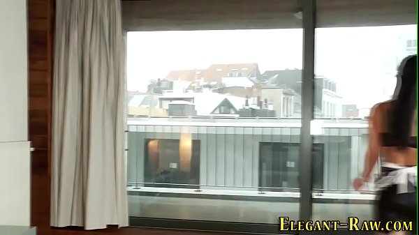 Classy whore takes anal 