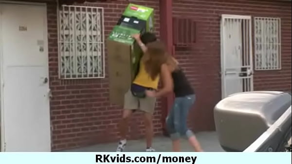 Desperateteen naked in public and fucks_to pay rent 29