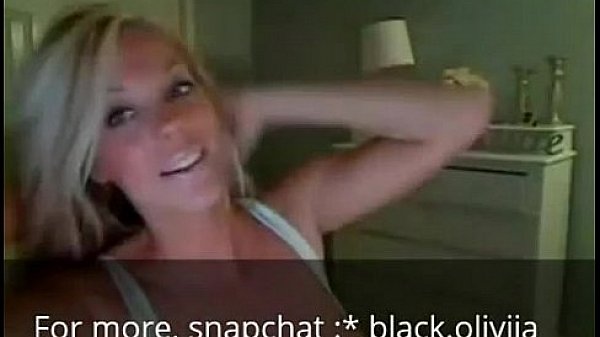 Teen having fun on webcam with toys 