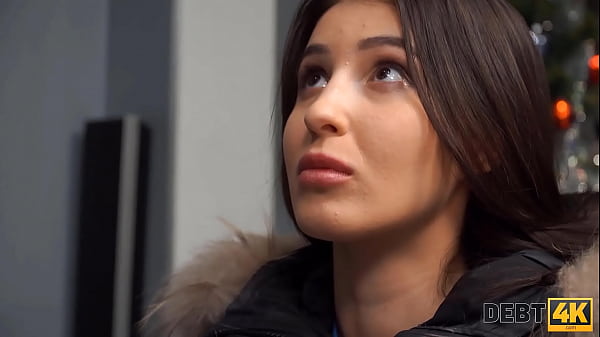 DEBT4k. Male will leave the debtor alone if she has sex with him 