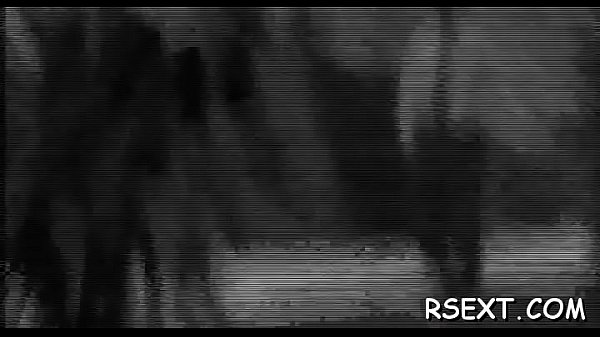 Skinny babe's peach licked hard 