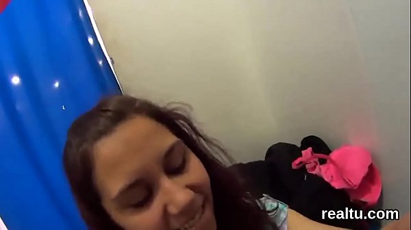 Gorgeous czech teen gets seduced in the mall_and rode in_pov