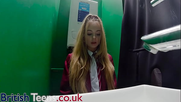 Gorgeous british 18 year old sucks dick at the gloryhole