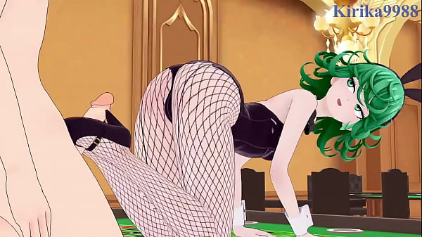 Tatsumaki and Fubuki Bunny Girl intense sex. - One-Punch Man Hentai 