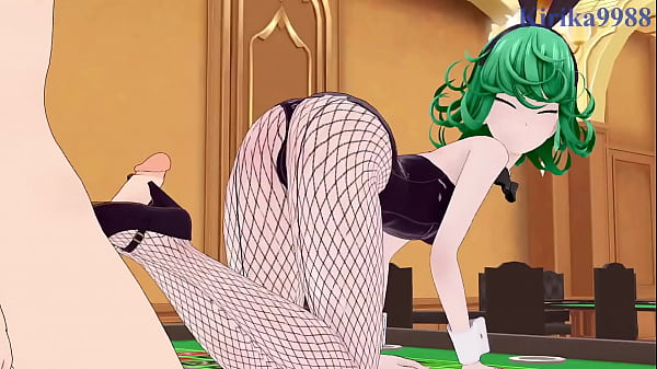 Play MP4 - Tatsumaki and Fubuki Bunny Girl intense sex&period; - One-Punch Man Hentai
