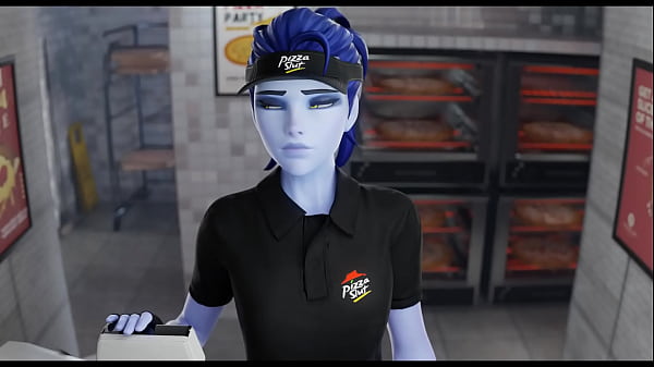 Overwatch slut fucks random guy after work