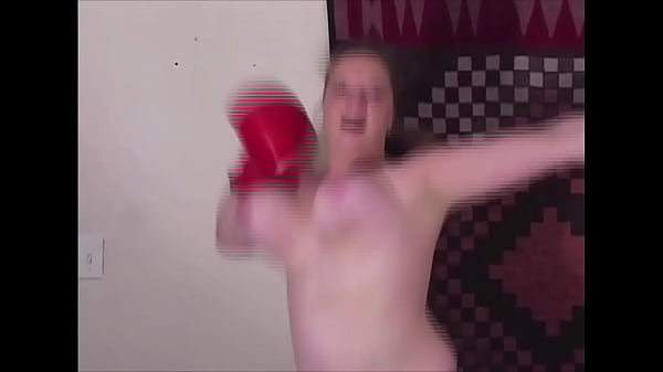 Roxie chubby curvy ddd boobed milf works out & gives hand job 