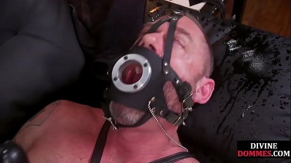 black domina givescbt and anal destruction to her sub