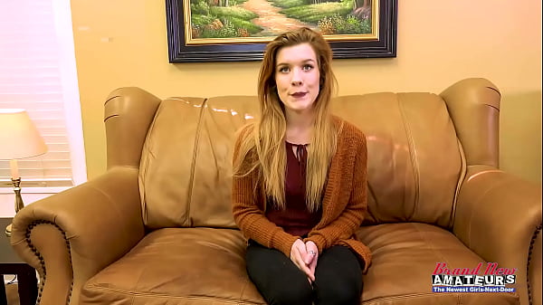 Charming Ginger Hottie Keaton Masturbates And Sucks A Candy Corn To Milk!