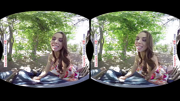 Wife s_friend Aidra Foxrides cock in Virtual Reality