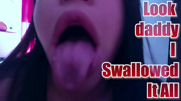 Look I swallowed_it all