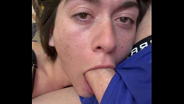 Complete Girlfriend Experience: Sloppy Sunday Sofa Blowjob Aubry Babcock Vol.50 thumbnail