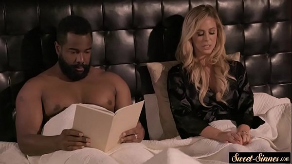 Seductive stepteen loves black cock 