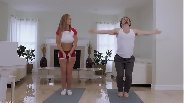 Play MP4 - PenthouseGold&period;com - Tasty Teen Callie Black Tempts Her Yoga Instructor Into Fucking Her Pussy