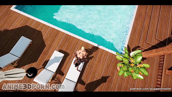 Sexy Ebony And Blonde Dick Girls Fucking On Vacation Island thumbnail