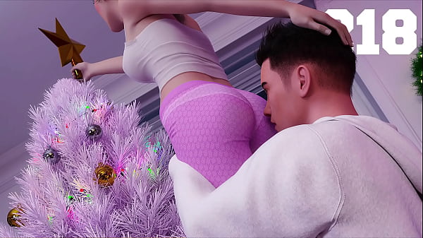 Being_A DIK 218 Brunette College Girl_Shoves_My Head_Into her_Ass While She Puts The_Star On_The Tree