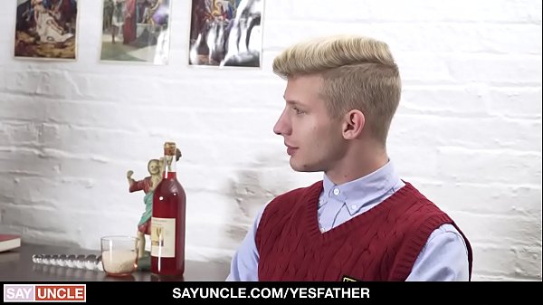 Play MP4 - - Religious Boy Gets Hole Punished By Priest With Huge Cock