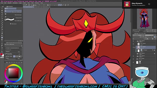 Stream Picarto GlassFishBowl SexyStuff 2023 02 27