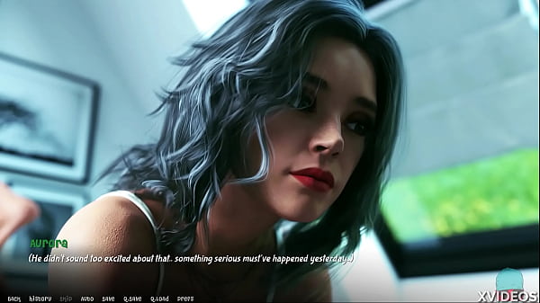 A.O.A. Academy#115 • Desirable brunette is lounging in her_underwear