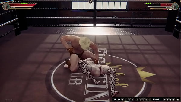 Johnny walker vs iris nf3d mma mixed combat maledom 