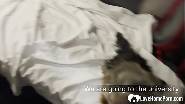 Play MP4 - Blonde stepsister invited me to fuck her