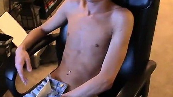 Twink movie of Jared is nervous about his first time jerking off on 