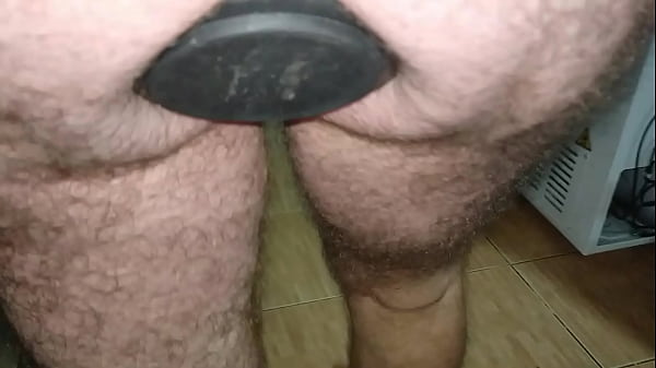 Giant 11cm Wide Butt Plug deep inside my Ass as I'm walking. 