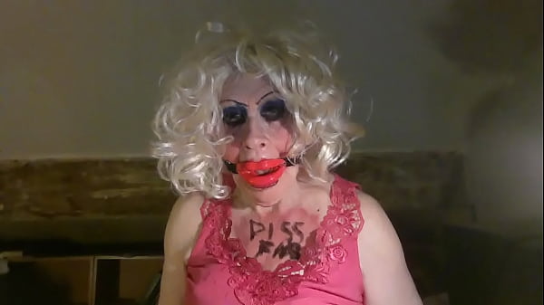 BDSM Fag Humiliation - Piss Drinking Tranny Sarah Millward - She'd Love To Drink Yours 