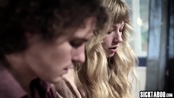 Sexy brunette teen with nice_ass sucked a cock