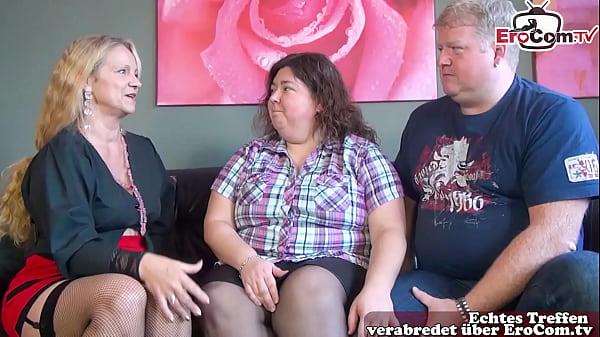 Play MP4 - Mollige deutsche Hausfrau versucht erstes Porno Casting mit ihrem Ehemann