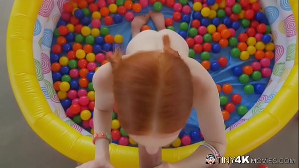 Cute Tiny Ginger Teen DollyLittle Sucks & FucksA Colossal Cock
