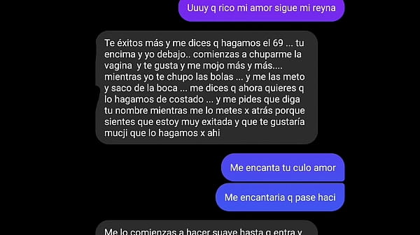 Angelita arrecha teniendo flaco quiere cachar 