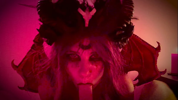 Halloween sex with demon girl 