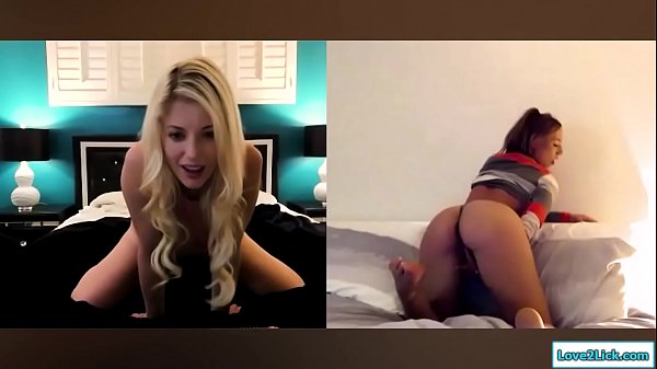Gfs finger their pussies on video call