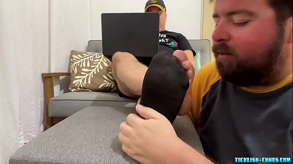 Beared Chub Adoring My Smelly Feet 