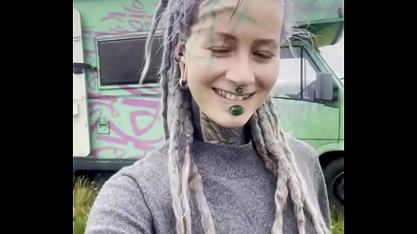Play MP4 - That&rsquo;s me&comma; a hippie girl in front of my camper in the stunning Scottish Highlands&excl;  Winter vibes can be intense&comma; &period;&period;&period;