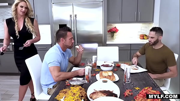 Hot 3some with Busty MILF neighbor Phoenix_Marie