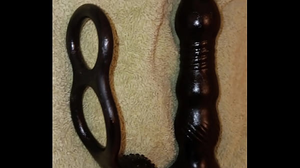 Excited By The Arrival Of Amazon Shipment With Vibrating Sex Toy With Extending Tip I Rapidly Achieve Orgasm By A Double Penetration Of My Anal Hole. thumbnail