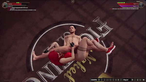 Ruby vs raijuro {nf3d video game fighting rough sex combat}