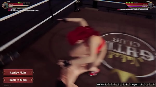 Ruby vs raijuro {nf3d video game fighting rough sex combat}