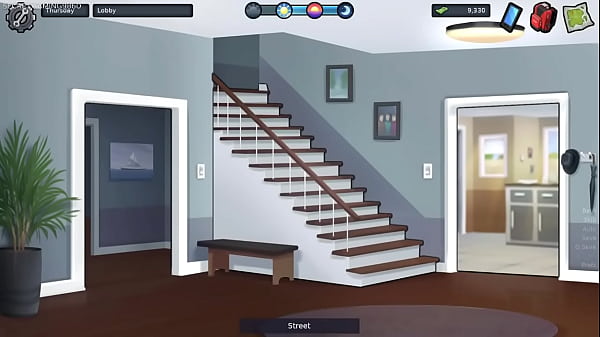 Summertime saga by kompas productions horny and lucky dude loves seeing his next door roommate big juicy wet boobs busty house milf wants him to help her 