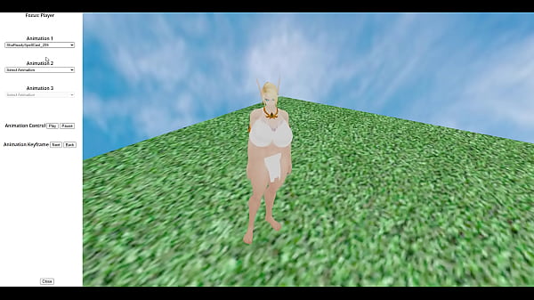 Warcraft belf big boobs thick elf cloth physics