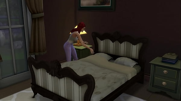 Kinky friends beautiful mature stepmom fucked by her stepson while her husband resting