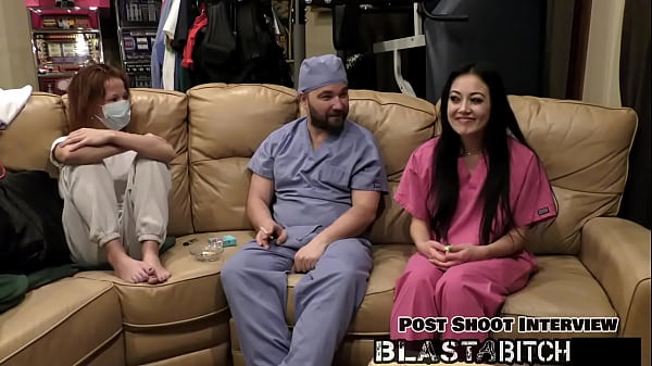 Play MP4 - Blaire Celeste Gives Two Blowjobs Before Getting Blasted With Cum&comma; Nurses POV