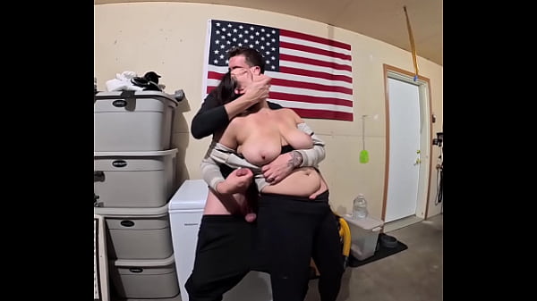 Curvy party girl felt up and suck cock 