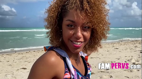 My french step cousin incentivizes me to take her to the beach more 