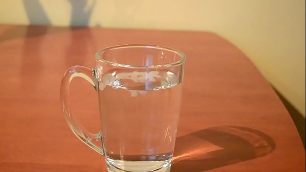 Play MP4 - Cumming into glass of water
