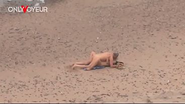 Almost Busted Beach Sex Older Cock Destroys Hot Blonde Milf thumbnail