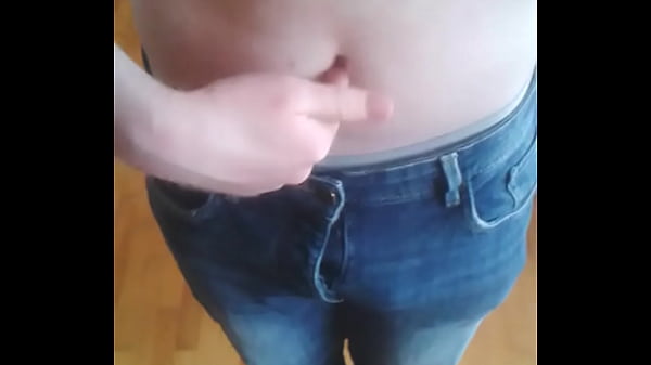 Male albino navel fingering 